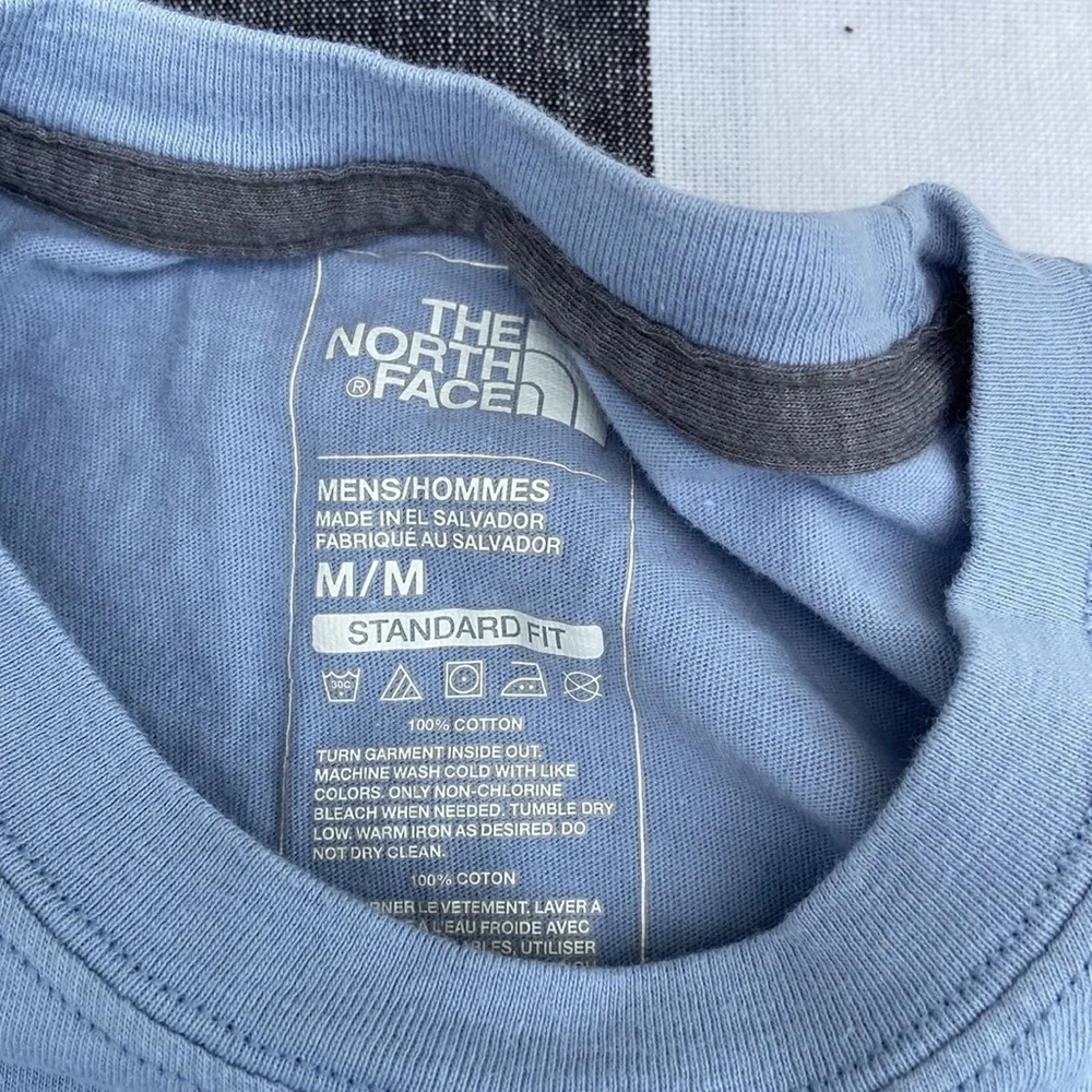 North Face Tested & proven 1966 Mens Medium Blue T Shirt